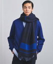 ジョンストンズ ブランケット 【SALE／50%OFF】UNITED ARROWS 【別注】＜JOHNSTONS＞ ホースブランケット マフラー ユナイテッドアローズ アウトレット ファッション雑貨 マフラー・ストール・ネックウォーマー ネイビー グレー ブラウン【送料無料】