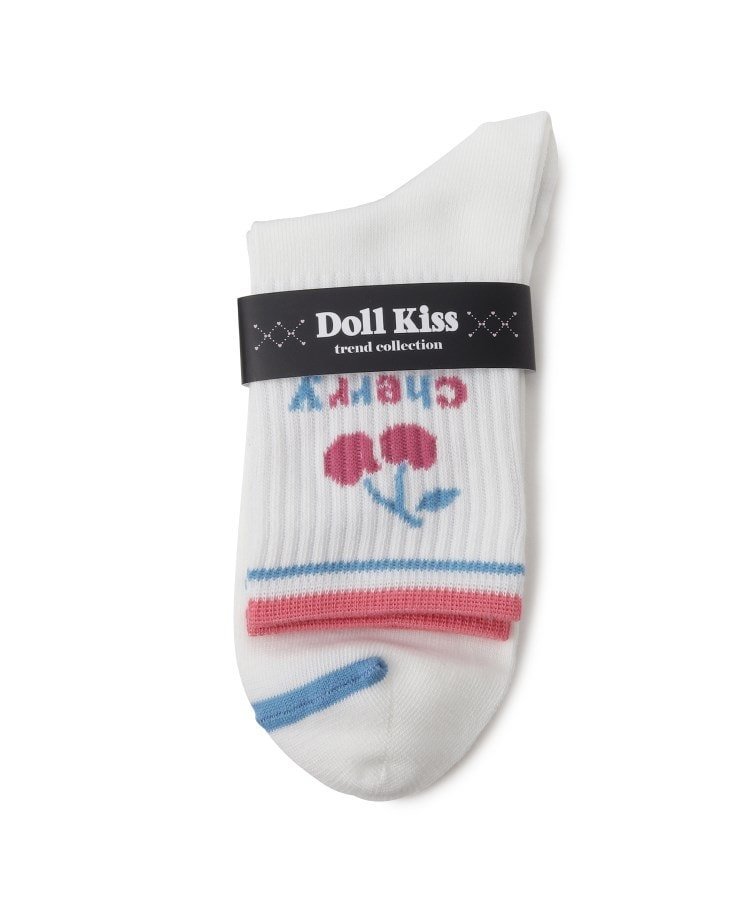 【SALE／20%OFF】Doll Kiss チェリーソックス エスペランサ 靴下・レッグウェア 靴下 ホワイト