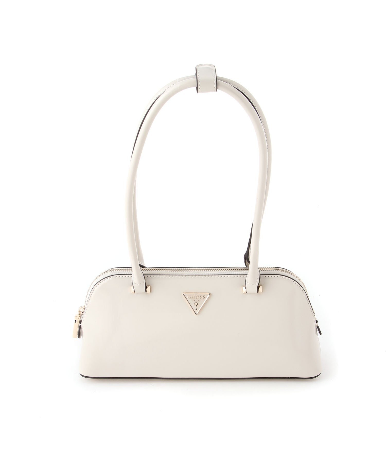 GUESS サッチェル(W)ARNELA Shoulder Satchel ゲス バッグ ショルダーバッグ ホワイト ブラック