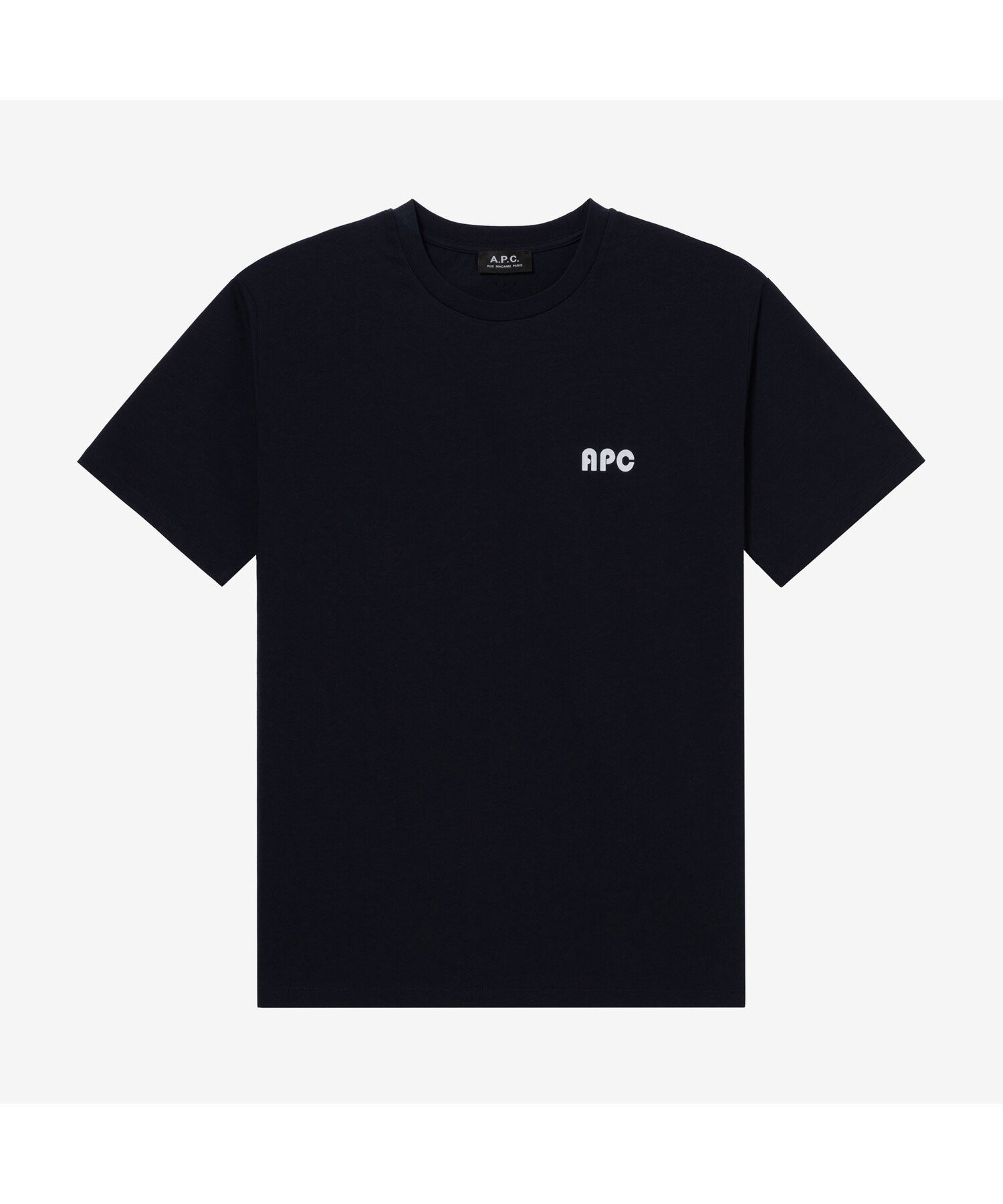 A.P.C. Tシャツ 406 H アー・ぺー・セー トップス カットソー・Tシャツ ホワイト ネイビー【送料無料】