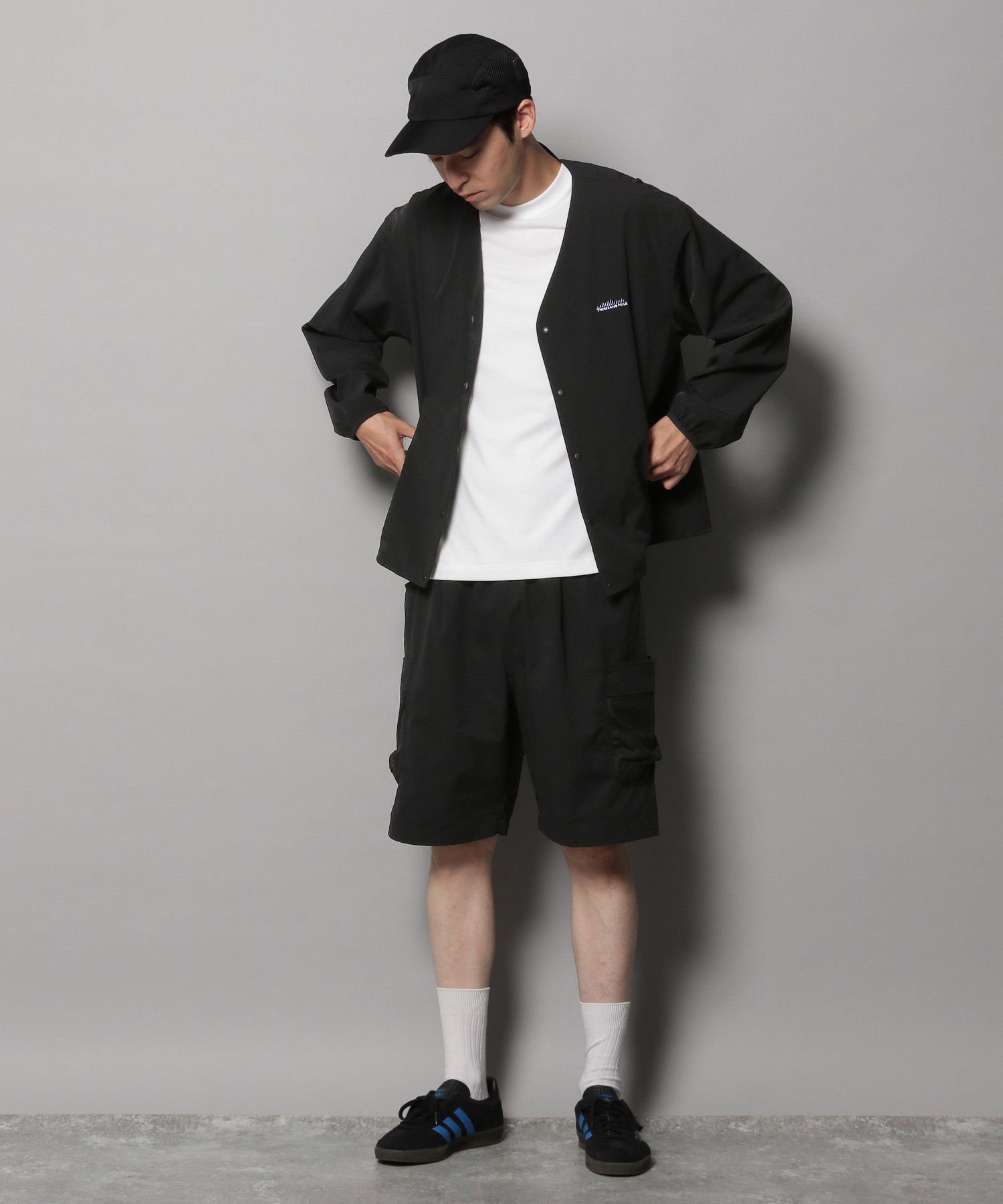 【BUDDIES Dept.】メッシュポケットカーゴショーツ[UVケア・吸水速乾・耐塩素] ベイフロー パンツ その他のパンツ ブラウン ブラック