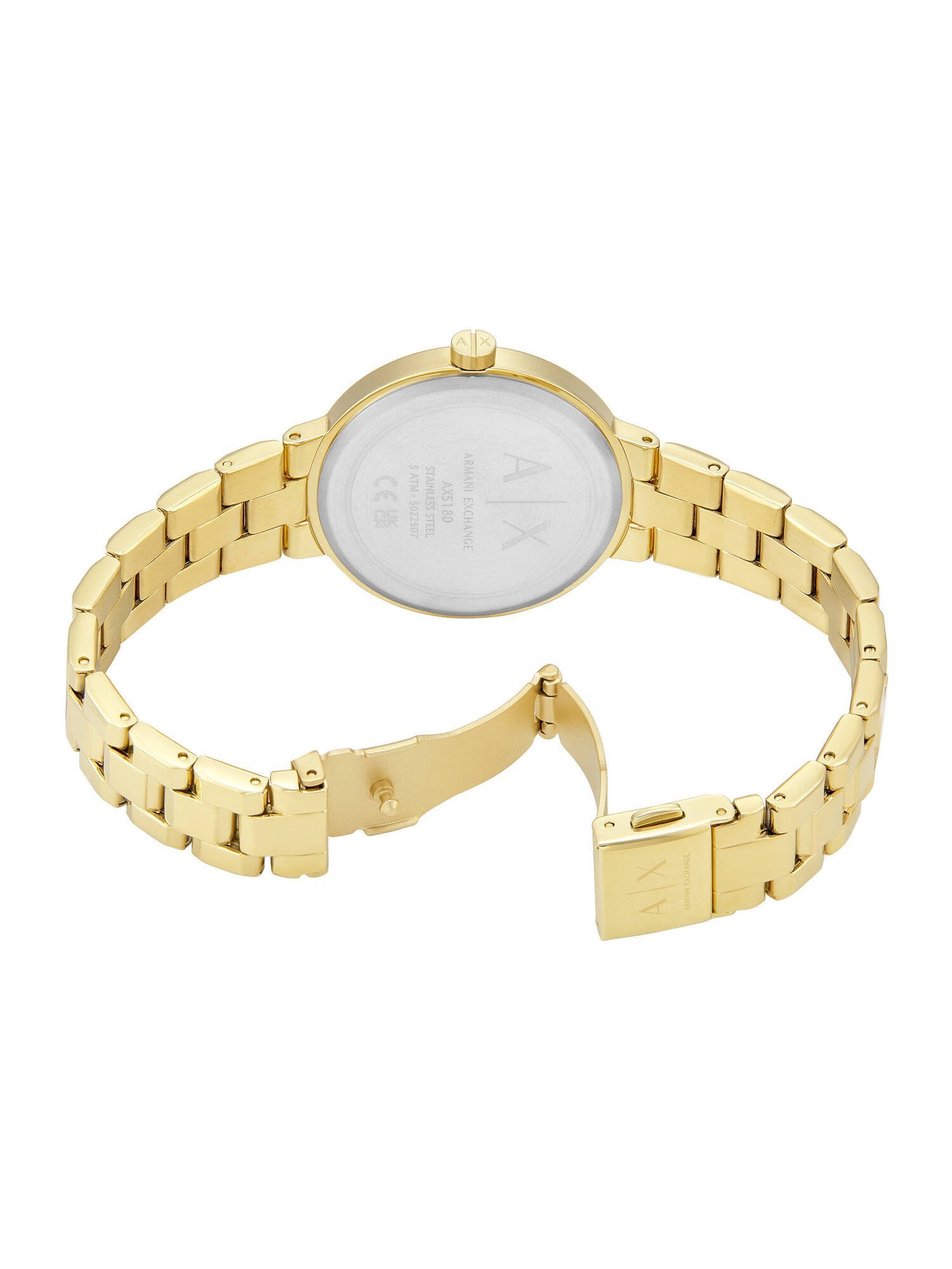 A��X ARMANI EXCHANGE ����ޡ��ˡ������������� �ӻ��� ��ǥ����� ���ʥ��� ���ƥ�쥹 AX5180 �����å����ơ�����󥤥󥿡��ʥ���ʥ� ���������꡼���ӻ��� �ӻ��ס�����̵����