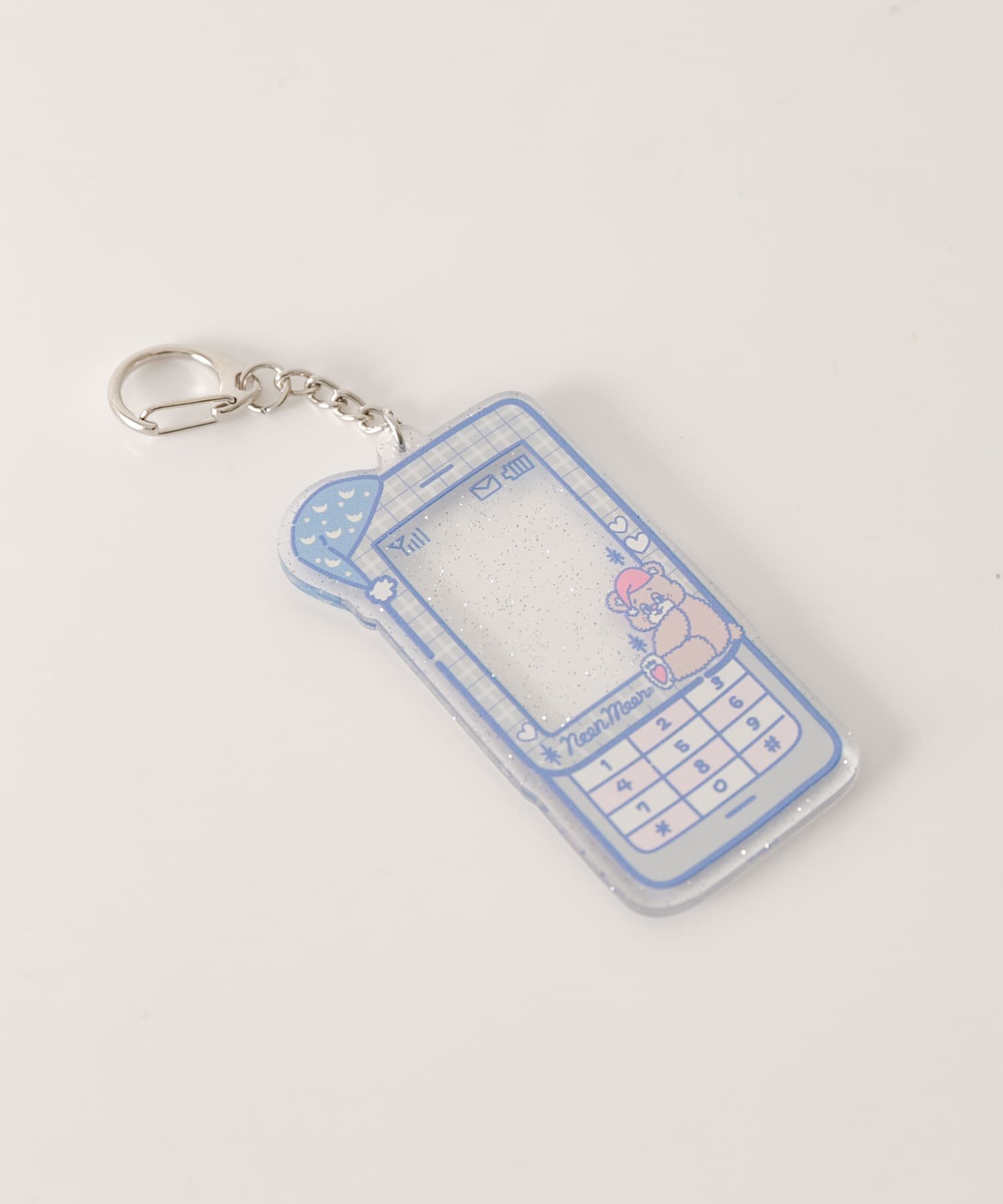 SMELLY 『WEB/一部店舗限定』NEONMOON Phone KEY HOLDER スメリー ファッション雑貨 チャーム・キーチェーン