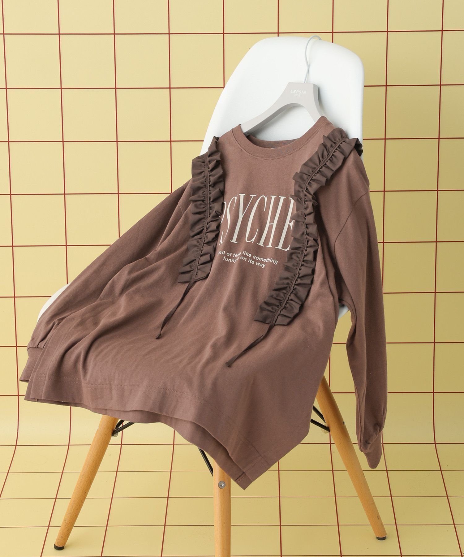 【SALE／50%OFF】LEPSIM 【KIDS】リメイクフリル長袖ワンピース レプシィム ワンピ...