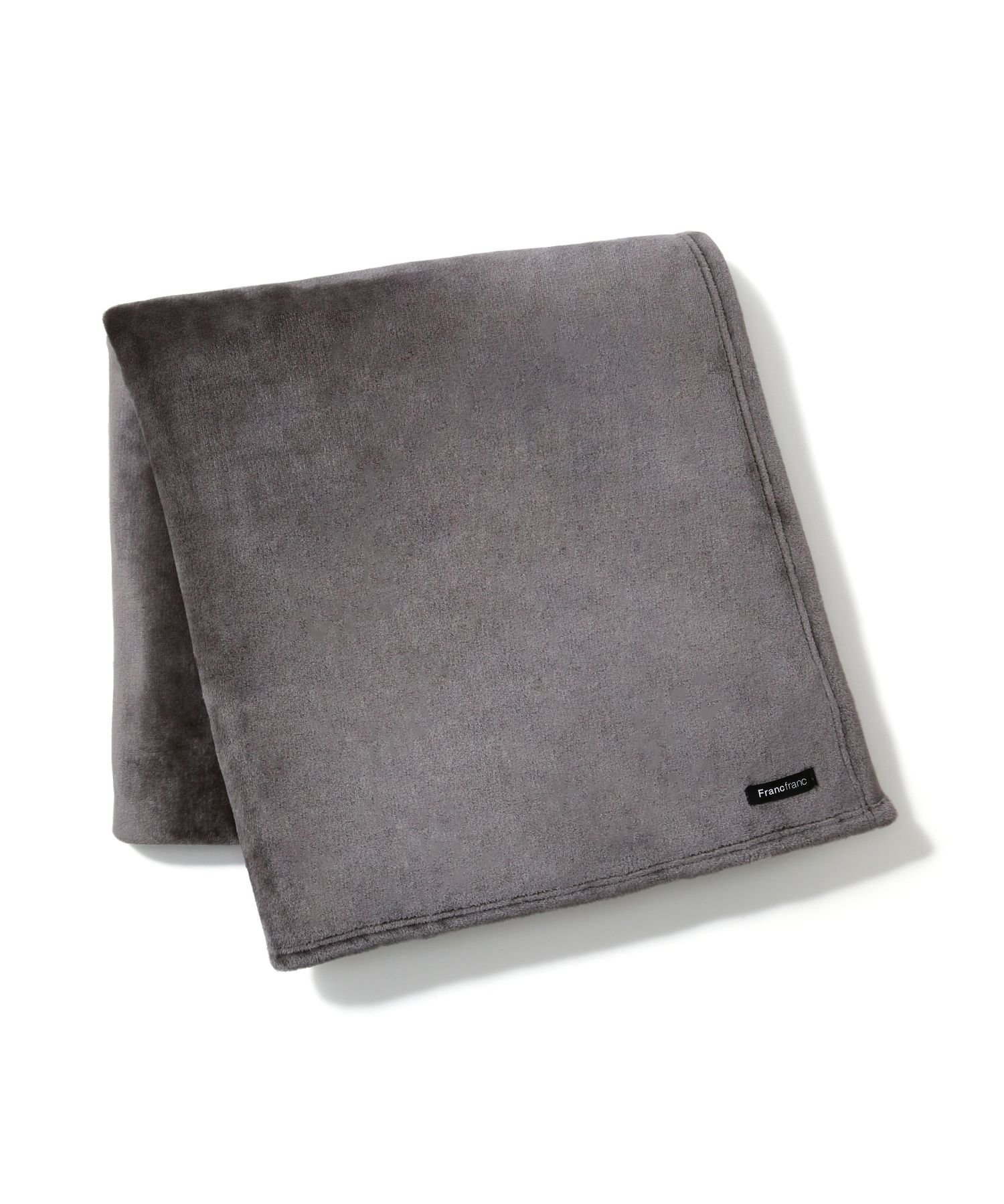 Francfranc WARMY ソリッド ブランケット(毛布) シングル 1400*2000 グレー フランフラン インテリア・生活雑貨 ブランケット・ひざ掛け グレー【送料無料】のサムネイル