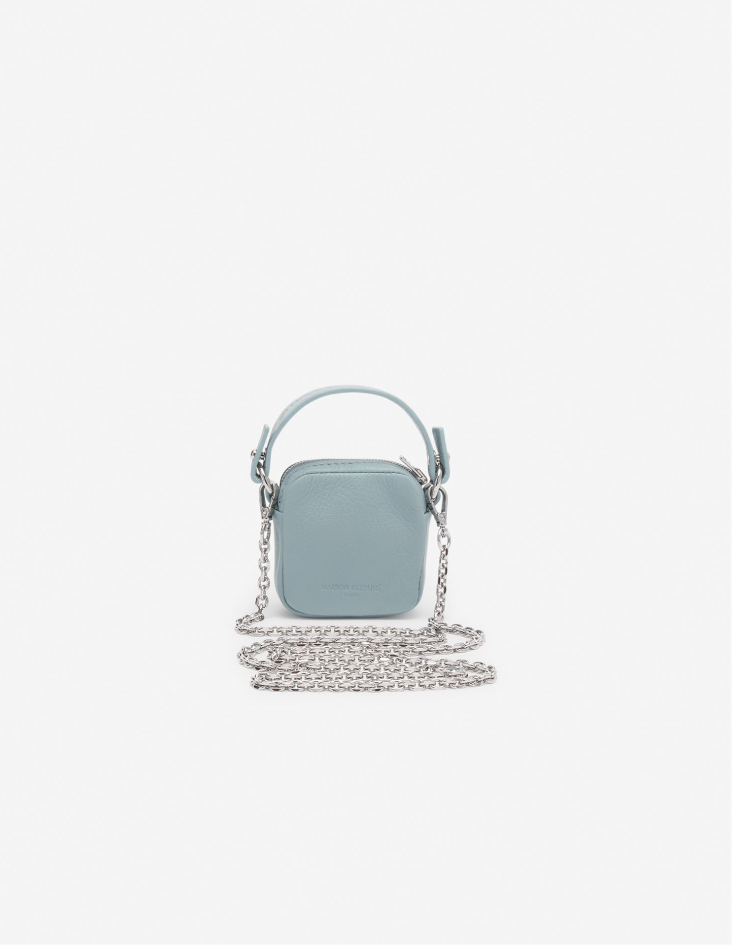 【SALE／30%OFF】Maison Kitsune Maison Kitsune/(W)【公式】Maison Kitsune CLOUD MINI COINS PURSE メゾン キツネ アーカイブス 財布・ポーチ・ケース コインケース・小銭入れ・札入れ ブラウン ブルー【送料無料】
