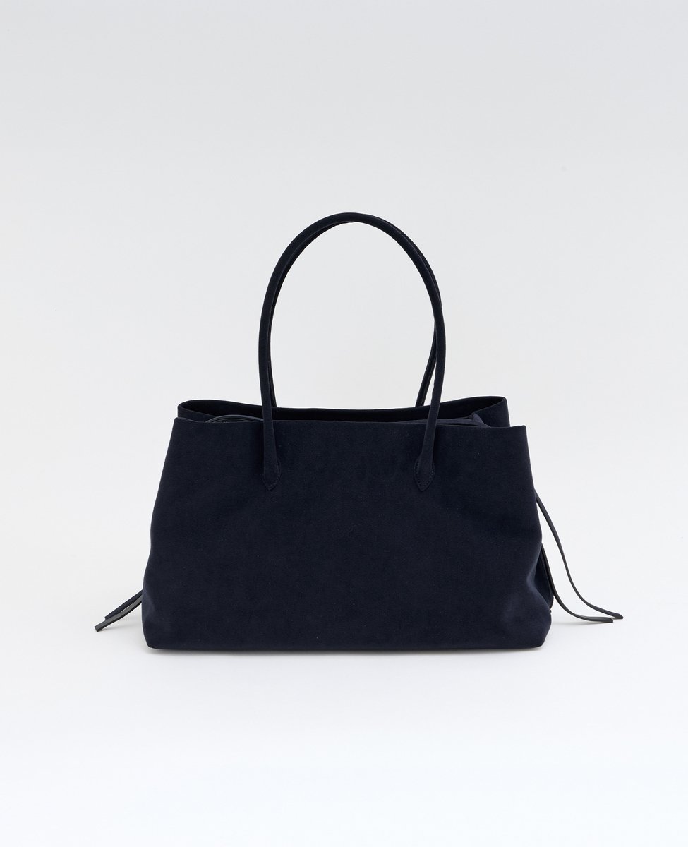 martinique 《別注》【MARY AL TERNA /メアリーオルターナ】RIKYU MICRO SUEDE マルティニーク バッグ ハンドバッグ ネイビー【送料無料】