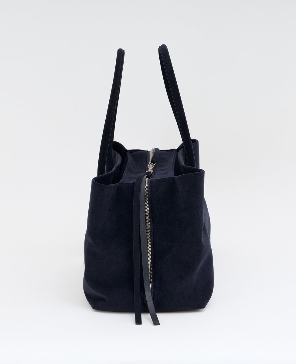 martinique 《別注》【MARY AL TERNA /メアリーオルターナ】RIKYU MICRO SUEDE マルティニーク バッグ ハンドバッグ ネイビー