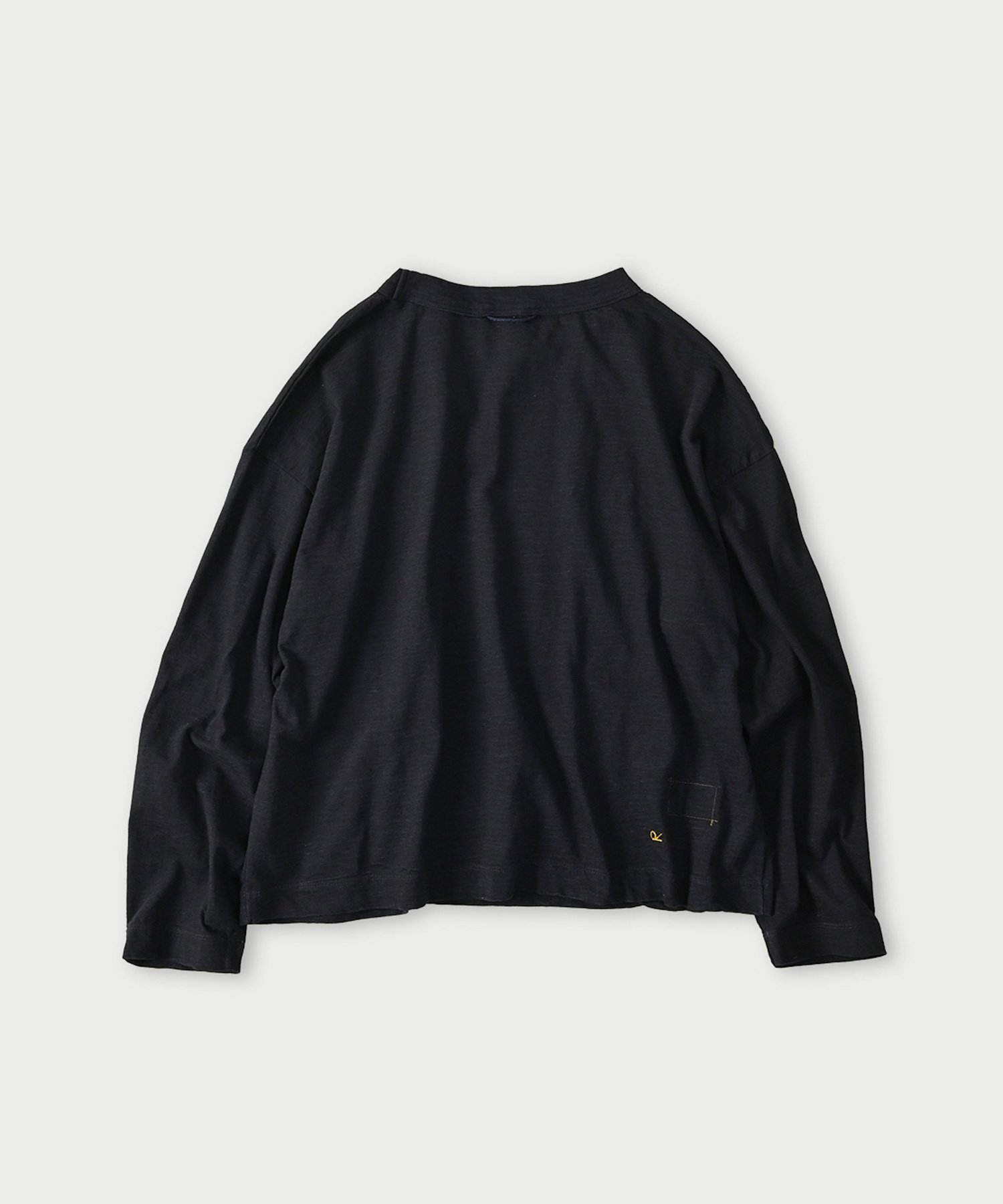 45R 天竺のM比女シャツ(インディゴ) フォーティファイブアール トップス カットソー・Tシャツ