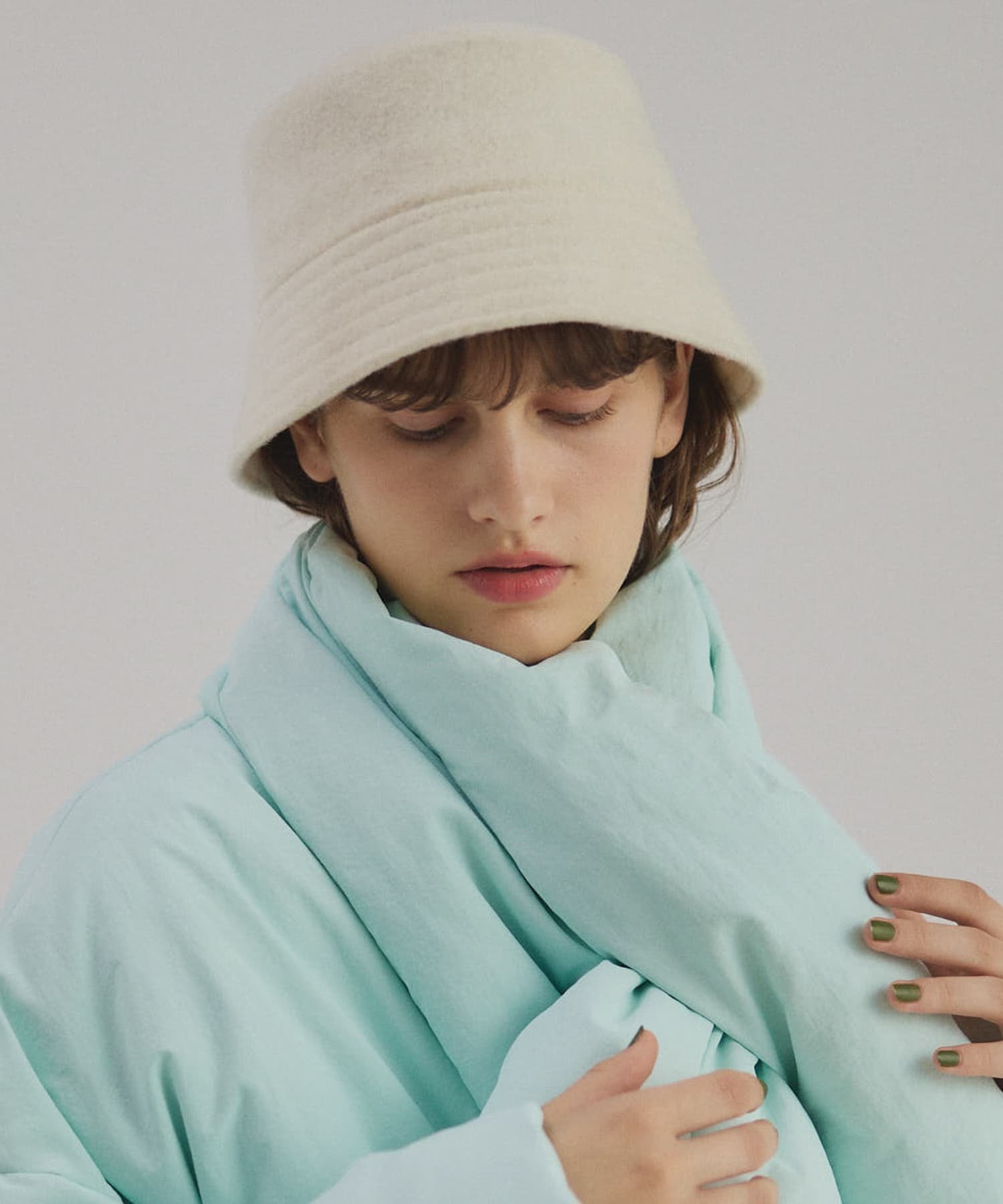 【SALE/60%OFF】SMELLY ソフトウールバケットハット スメリー 帽子 ハット グレー ブラック ブラウン