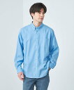 UNITED ARROWS green label relaxing オックスフォード ボタンダウン シャツ -防シワ- ユナイテッドアローズ グリーンレーベルリラクシング トップス シャツ・ブラウス ブルー レッド ネイビー ホワイト【送料無料】(4)