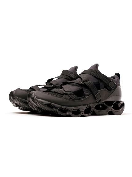 emmi 【Mizuno】Wave Prophecy Strap エミ シューズ・靴 スニーカー ブラック【送料無料】