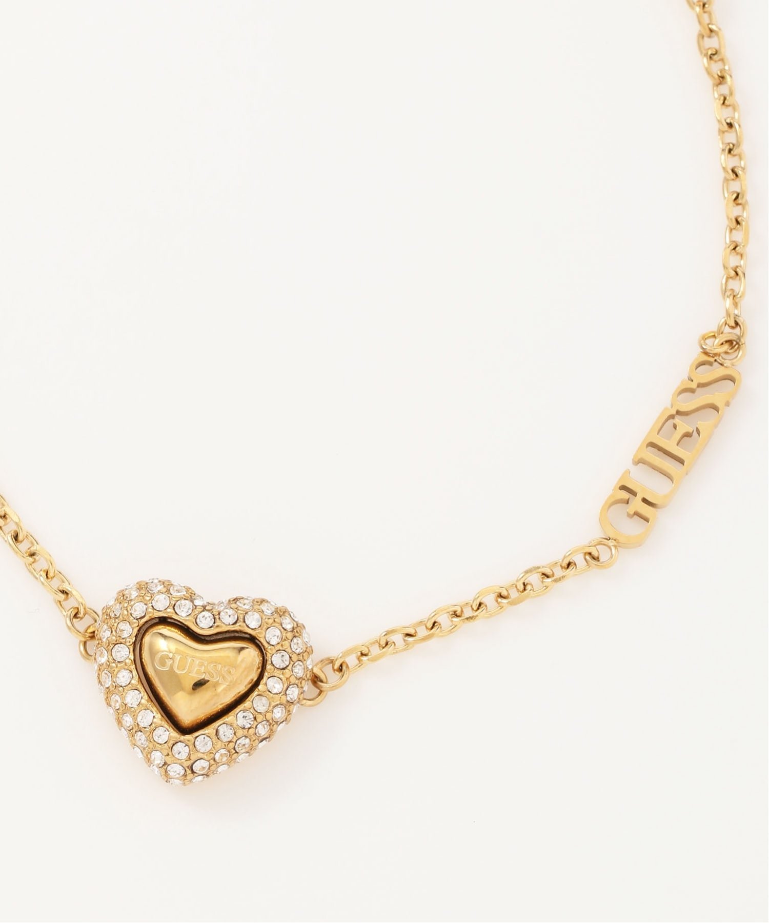 GUESS GUESS アクセサリー ブレスレット (W)BELOVED 13MM HEART BRACELET ゲス アクセサリー・腕時計 ブレスレット・バングル ゴールド【送料無料】