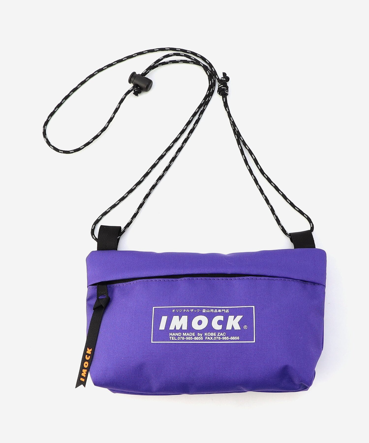 Bshop 神戸ザック ｜ ＜別注＞IMOCK サコッシュ PURPLE UNISEX ビショップ バッグ ショルダーバッグ パープル