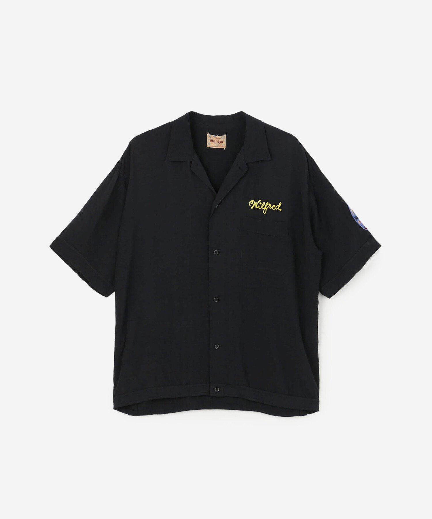 Bshop STYLE EYES ｜ ＜別注＞ボウリングシャツ MEN ビショップ トップス シャツ・ブラウス ブラック
