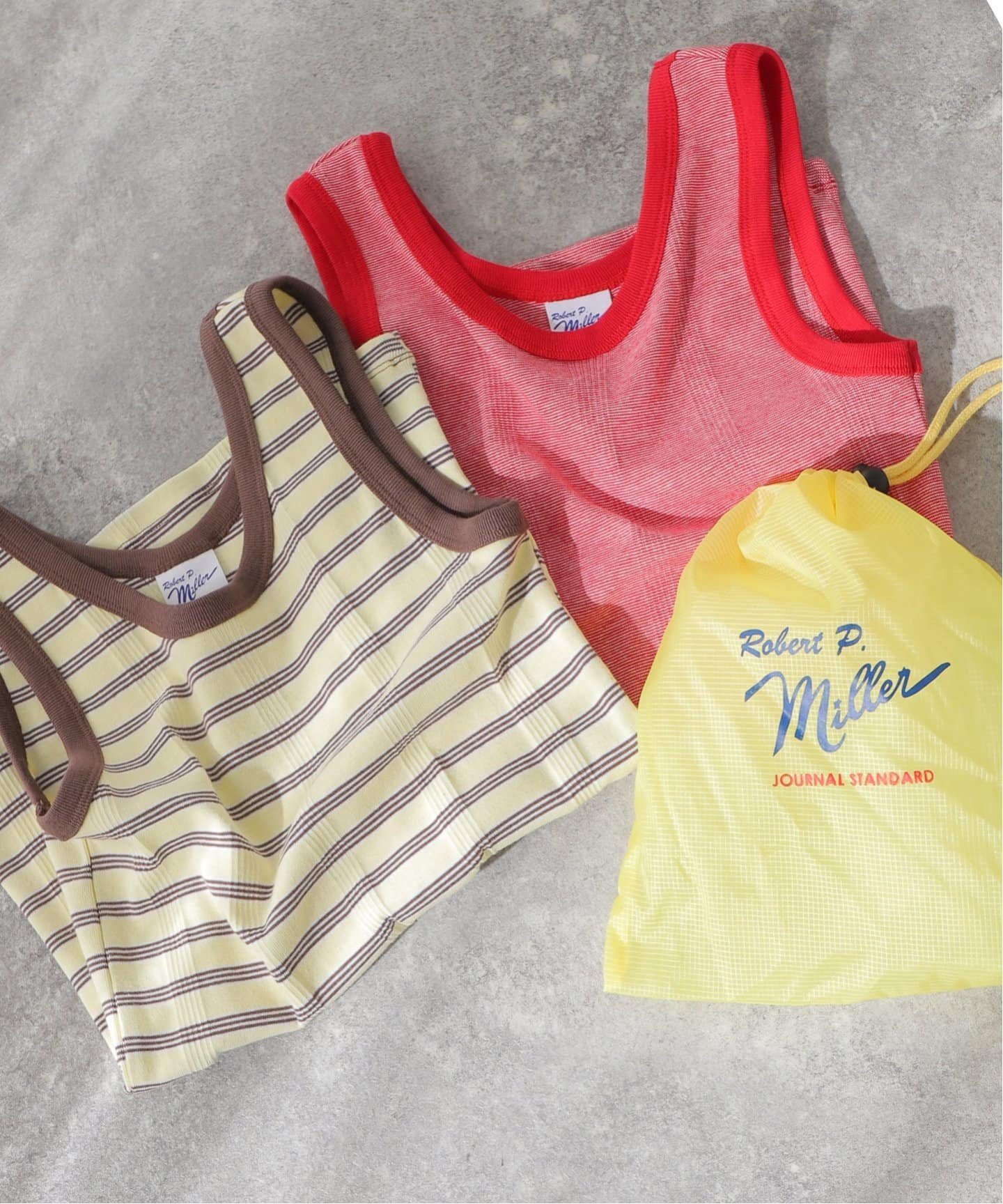 JOURNAL STANDARD 別注【MILLER/ミラー】リブタンクトップ2Pセット ジャーナル スタンダード トップス ノースリーブ・タンクトップ【送料無料】のサムネイル