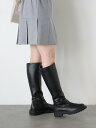 【SALE/31%OFF】ehka sopo ロングブーツ エヘカソポ シューズ・靴 ブーツ ブラック ブラウン【送料無料】