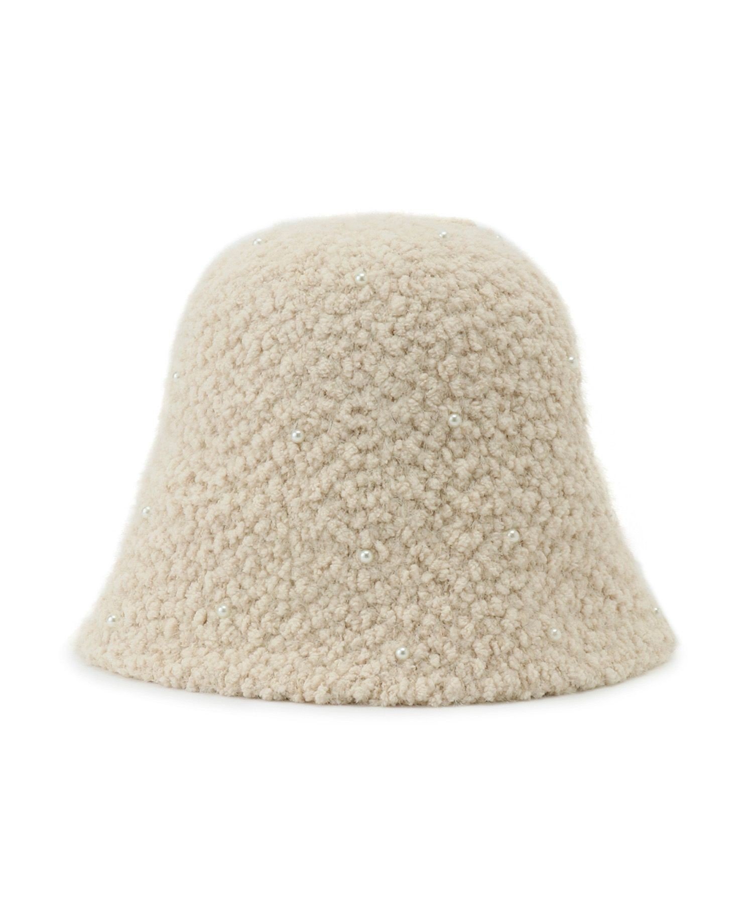 【SALE／40%OFF】ROPE' PICNIC PASSAGE パール付きベルハット ロペピクニック 帽子 ハット ブラック ホワイト