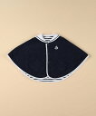 【SALE/10%OFF】COMME CA ISM 【リバーシブル】セーラー襟マント コムサイズム マタニティウェア・ベビー用品 その他のベビーグッズ ネイビー...