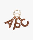 A.P.C. APC レターキーリング アー・ぺー・セー ファッション雑貨 チャーム・キーチェーン【送料無料】