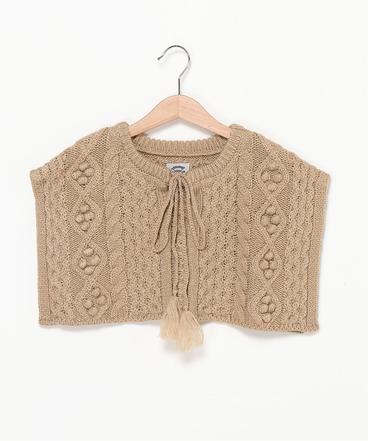 【SALE／50%OFF】OCEAN&GROUND OCEAN&GROUND/(K)J&Aビスチェ風ニットウォーマー オーシャンアンドグラ..