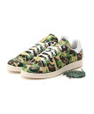 A BATHING APE 【 BAPE X ADIDAS 】STAN SMITH BAPE ABC CAMO ア ベイシング エイプ シューズ 靴 スニーカー グリーン【送料無料】