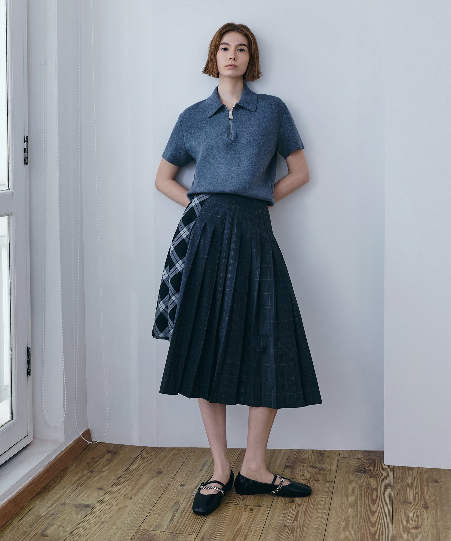 CHARLES & KEITH Georgie ジョージ チェーンメリージェーン フラット チャールズアンドキース シューズ・靴 パンプス ブラック【送料無料】