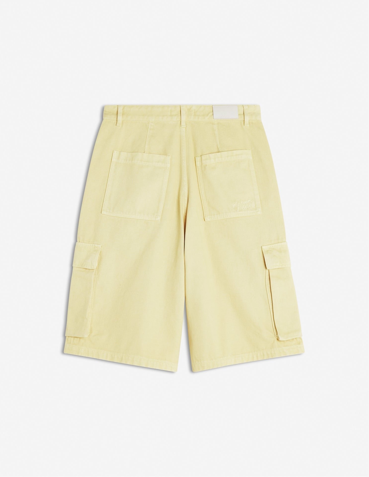 【SALE／50%OFF】Maison Kitsune (M)【公式】Maison Kitsune DENIM WORKWEAR SHORTS メゾン キツネ アーカイブス パンツ ジーンズ・デニムパンツ イエロー【送料無料】