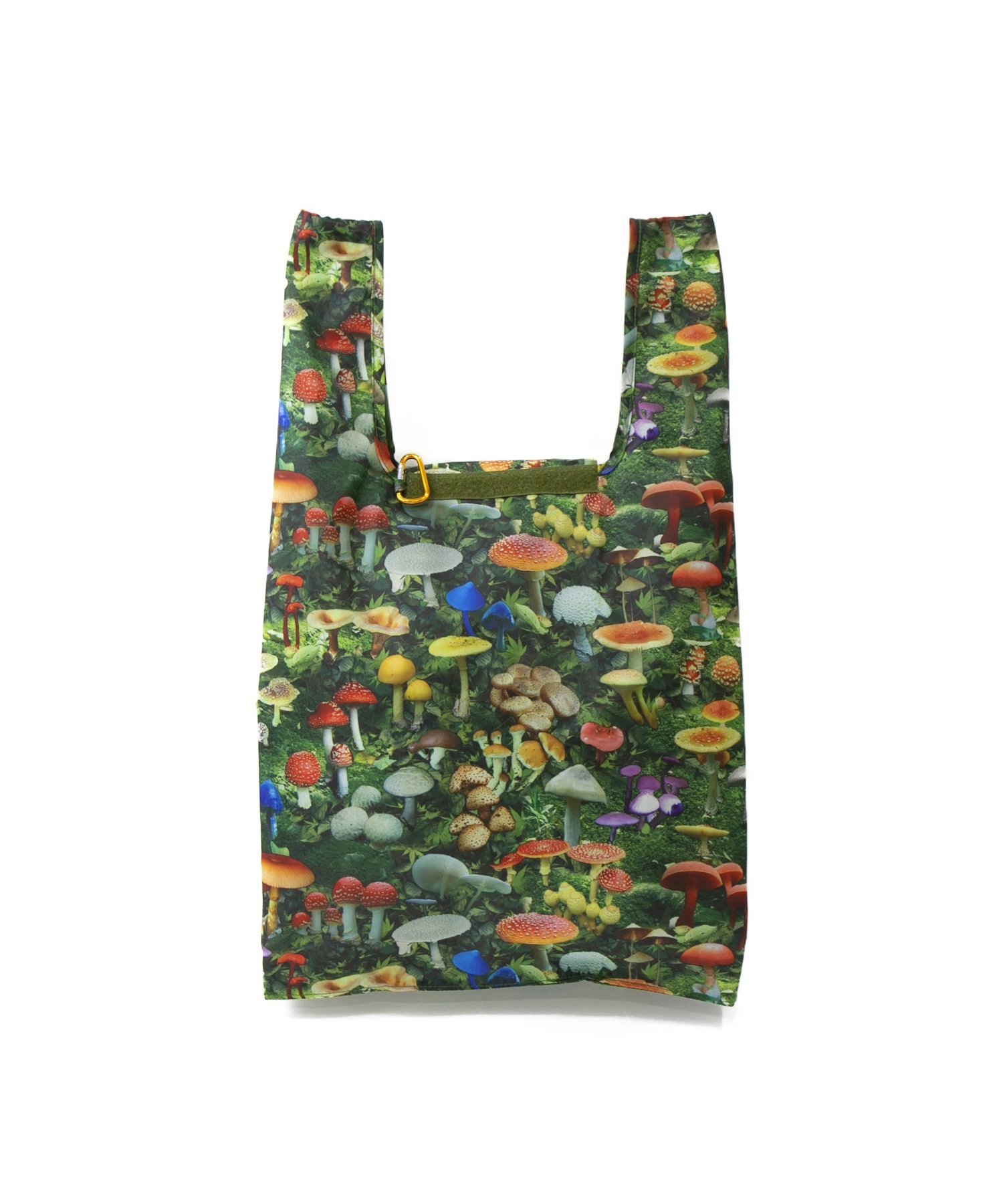 GO SLOW CARAVAN go slow caravan/(U)GSC 総柄 ECO TOTE BAG M ゴースローキャラバン バッグ エコバッグ サブバッグ グリーン ネイビー ブラック