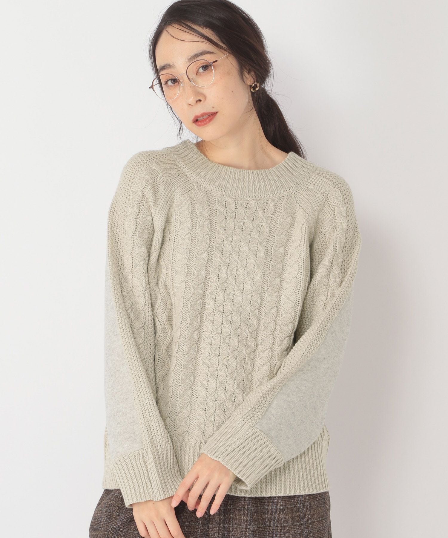 【SALE／20%OFF】studio CLIP 5ゲージドッキングダブルフロントプルオーバー スタディオクリップ トッ..