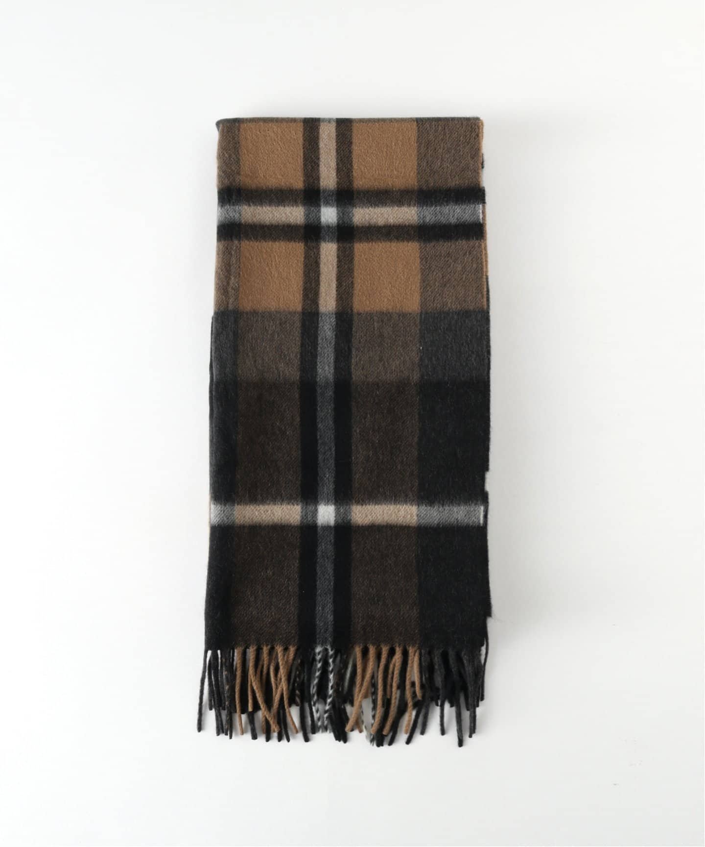 EDIFICE Joshua Ellis(ジョシュア エリス) Plaid Muffler 50x190 エディフィス ファッション雑貨 マフラー・ストール・ネックウォーマー パープル レッド ブラウン ブラック ベージュ【送料無料】のサムネイル