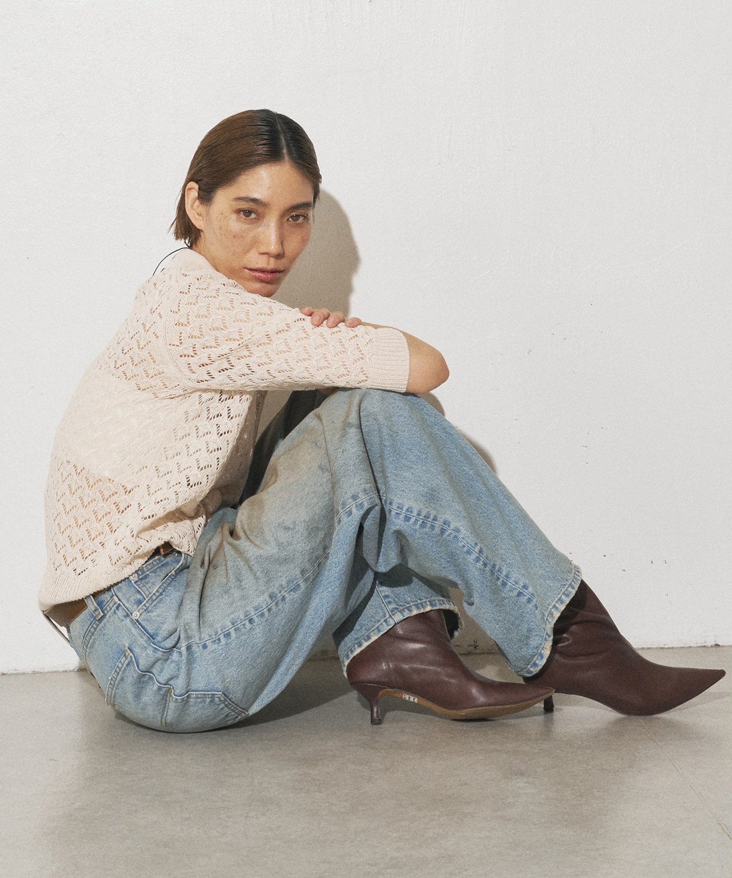 Whim Gazette 【GEMINI】ダスティDENIM ウィム ガゼット パンツ ジーンズ・デニムパンツ ブルー