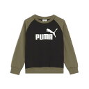 PUMA ボーイズ ESS MX クルー スウェット 120-160cm プーマ スポーツ・アウトドア用品 その他のスポーツ・アウトドア用品 ブラック【送料無料】