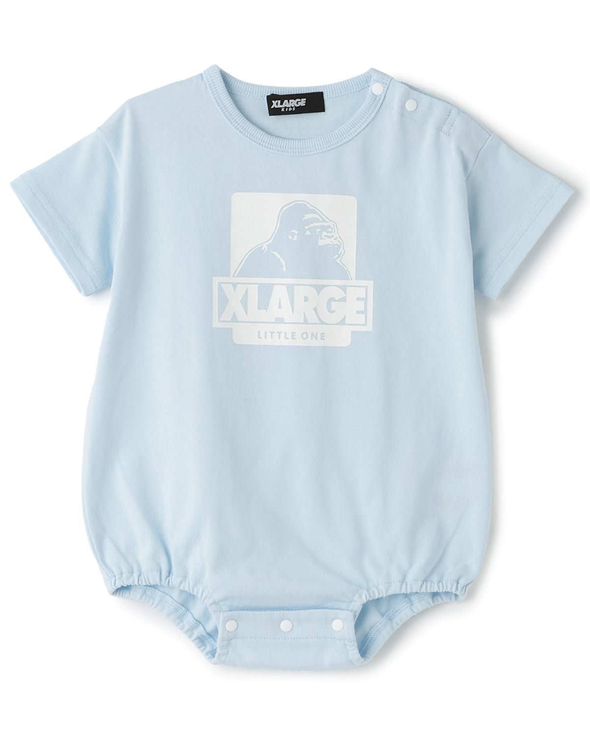XLARGE KIDS OG 半袖ロンパース ナルミヤオンライン マタニティウェア・ベビー用品 ロンパース・カバーオール ブルー ホワイト【送料無料】 2