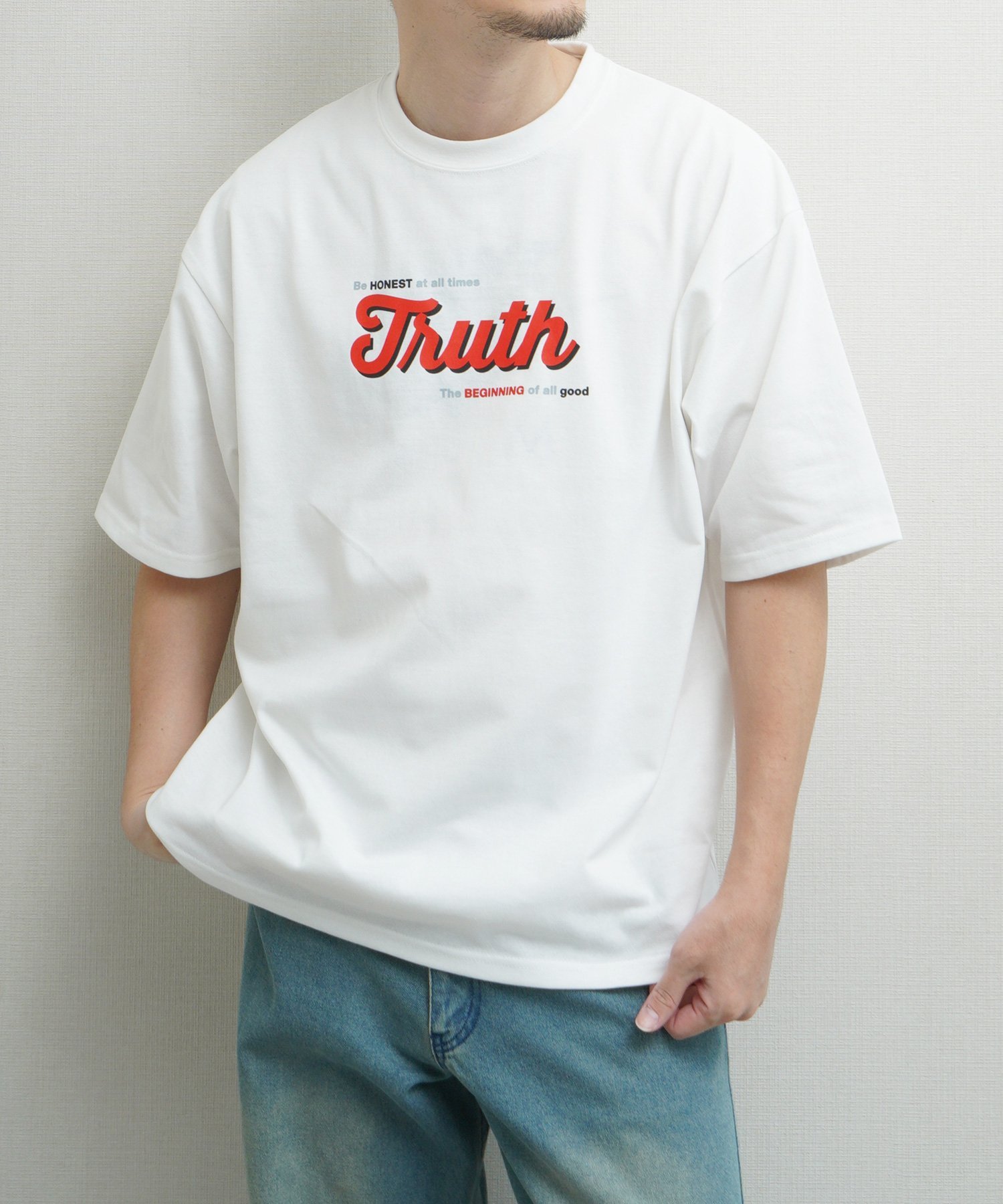 ZIP FIVE ロゴプリント半袖Tシャツ ジップファイブ/ニルウェイ トップス カットソー・Tシャツ ホワイト ブルー ブラック レッド イエロー ネイビー グレー