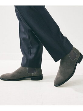 【SALE/30%OFF】417 EDIFICE 【HERISSON / エリソン】 サイドゴアブーツ フォーワンセブン エディフィス シューズ ショートブーツ/ブーティー グレー ブラック【送料無料】