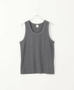 【SALE/30%OFF】B.C STOCK 【Deux Allures/ドゥ アリュール】テレコタンク ベーセーストック トップス ノースリーブ・タンクトップ グレー ブルー ネイビー