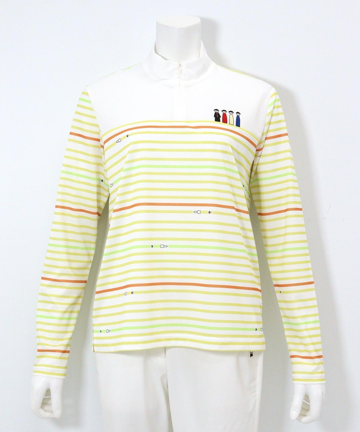 【SALE／40%OFF】Picone Club マルチボーダープルオーバー ピッコーネクラブ トップス カットソー・Tシャツ ピンク ネイビー イエロー【送料無料】