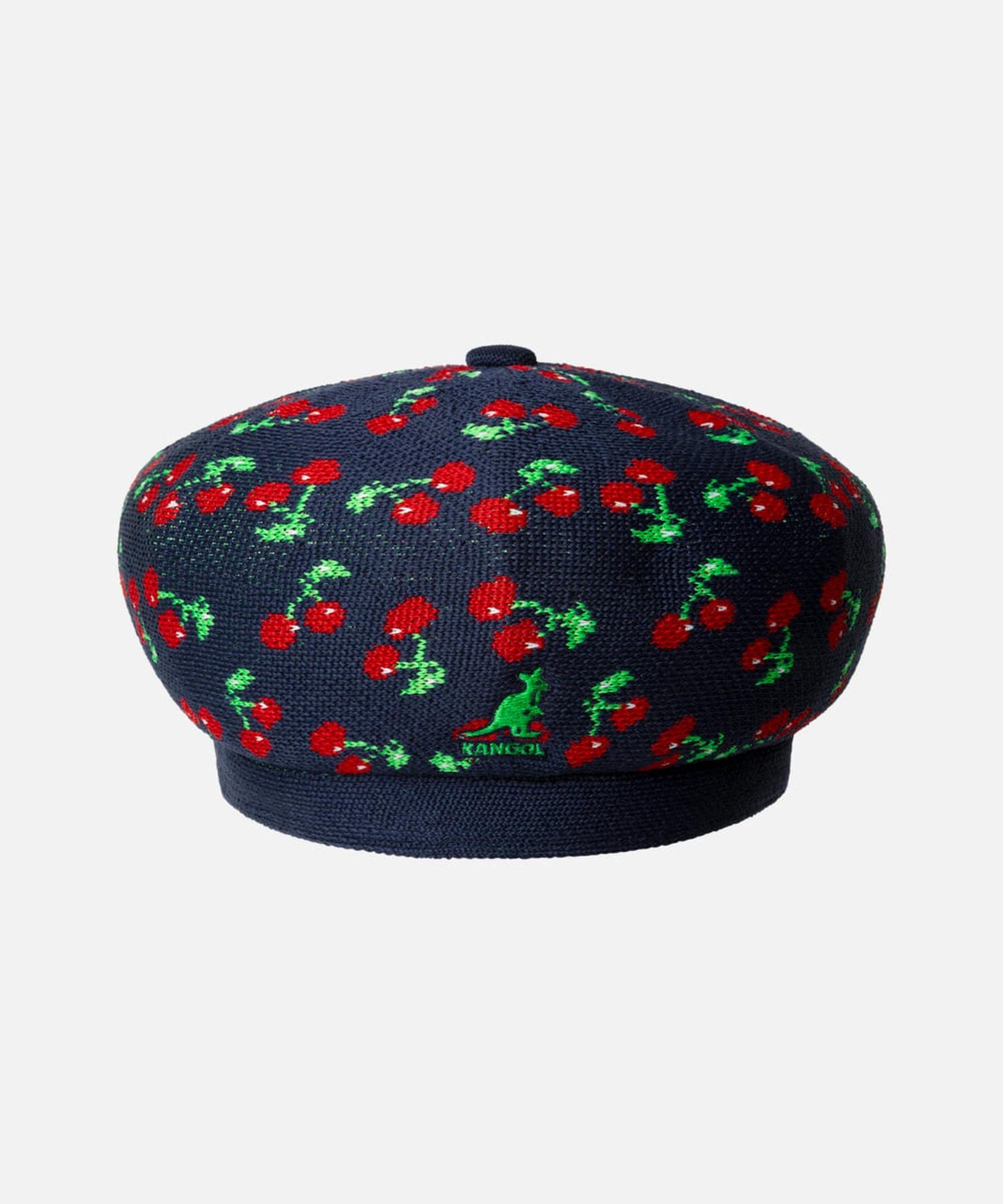 KANGOL KANGOL TROPIC CHERRY JAX BERET / カンゴール オーバーライド 帽子 ハンチング・ベレー帽 ネイビー【送料無料】