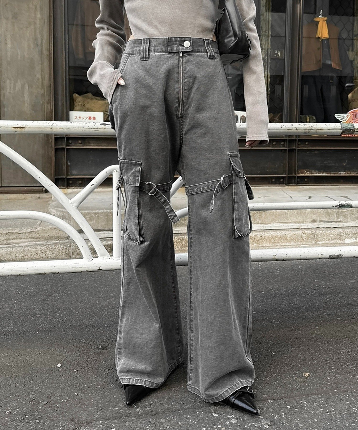 【SALE／79 OFF】PAL GROUP OUTLET 【mline】ベルトデニムパンツ パル グループ アウトレット パンツ ジーンズ デニムパンツ ブラック