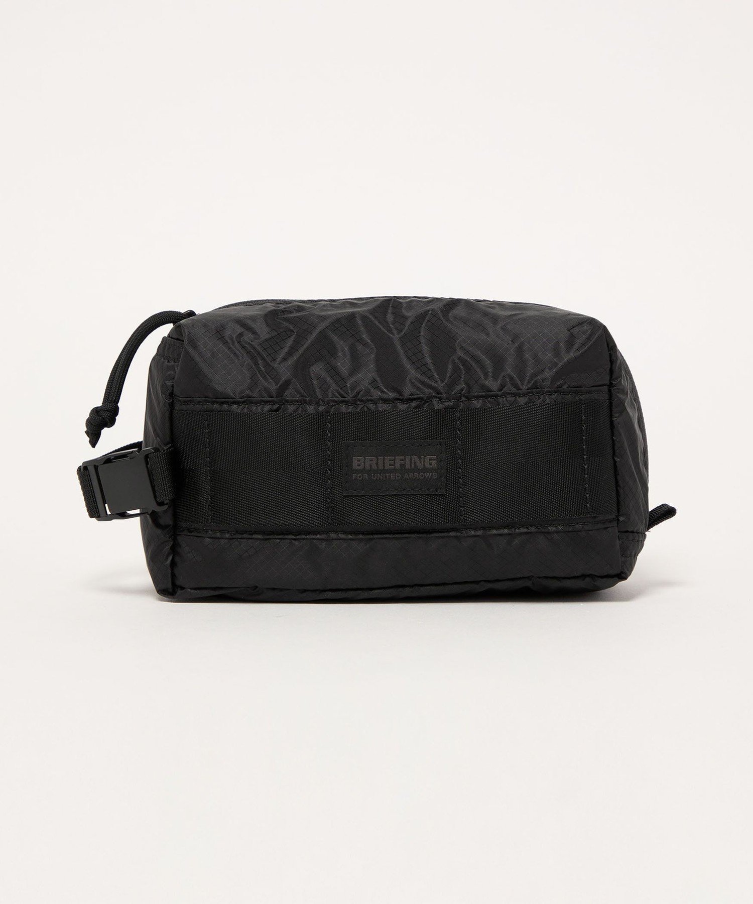 UNITED ARROWS 【別注】BRIEFINGSOLID LIGHT DEVICE POUCH M/ソリッド ライト デバイスポーチ M ユナイテッドアローズ 財布・ポーチ・ケース ポーチ ブラック【送料無料】