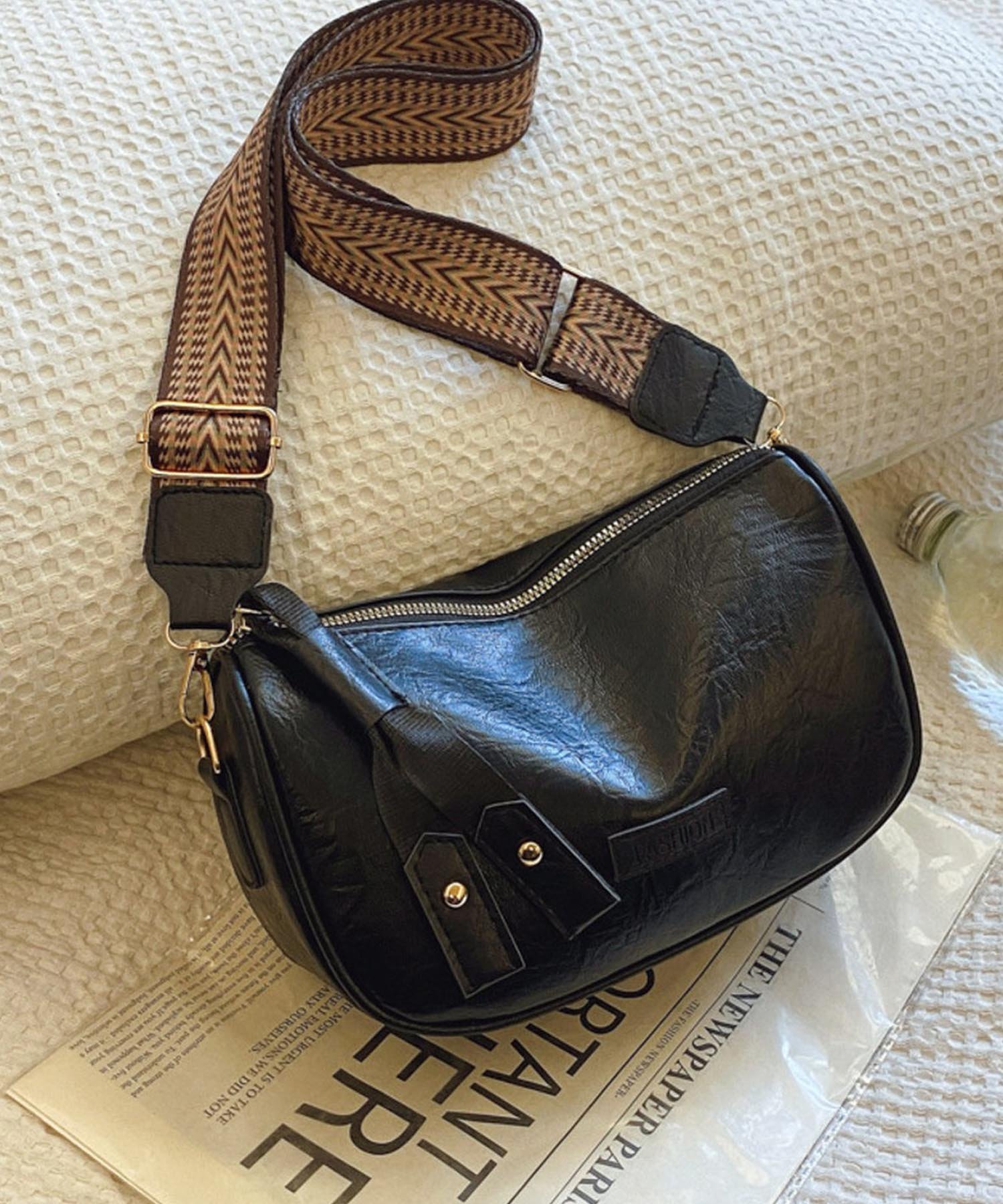 BACKYARD FAMILY ショルダーバッグ ローラ バッグ ショルダーバッグ ブラック