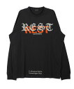 roshell オールドイングランドロングスリーブT ジギーズショップ トップス カットソー・Tシャツ ブラック イエロー ホワイト