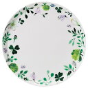 NARUMI 【公式】アンナエミリア プレート(クローバーガーデン) 24cm ナルミ 食器・調理器具・キッチン用品 食器・皿 グリーン