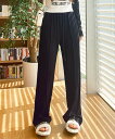 【SALE/37%OFF】Dewlily 【Dewlily】プレス加工スウェットパンツ アミュレット パンツ ジャージ・スウェットパンツ グレー ブラック(4)