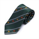 BRICK HOUSE by Tokyo Shirts ネクタイ ハロウィン ビジネス ギフト BM15I502GBAM1PA-79-964 トーキョーシャツ スーツ・フォーマル ネクタイ・蝶ネクタイ カーキグリーン