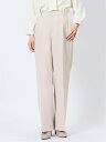 【SALE/20%OFF】m.f.editorial ストレッチウォッシャブル ワイドパンツ ライトグレー(セットアップ可能) 【25SS】 レディース スーツ...