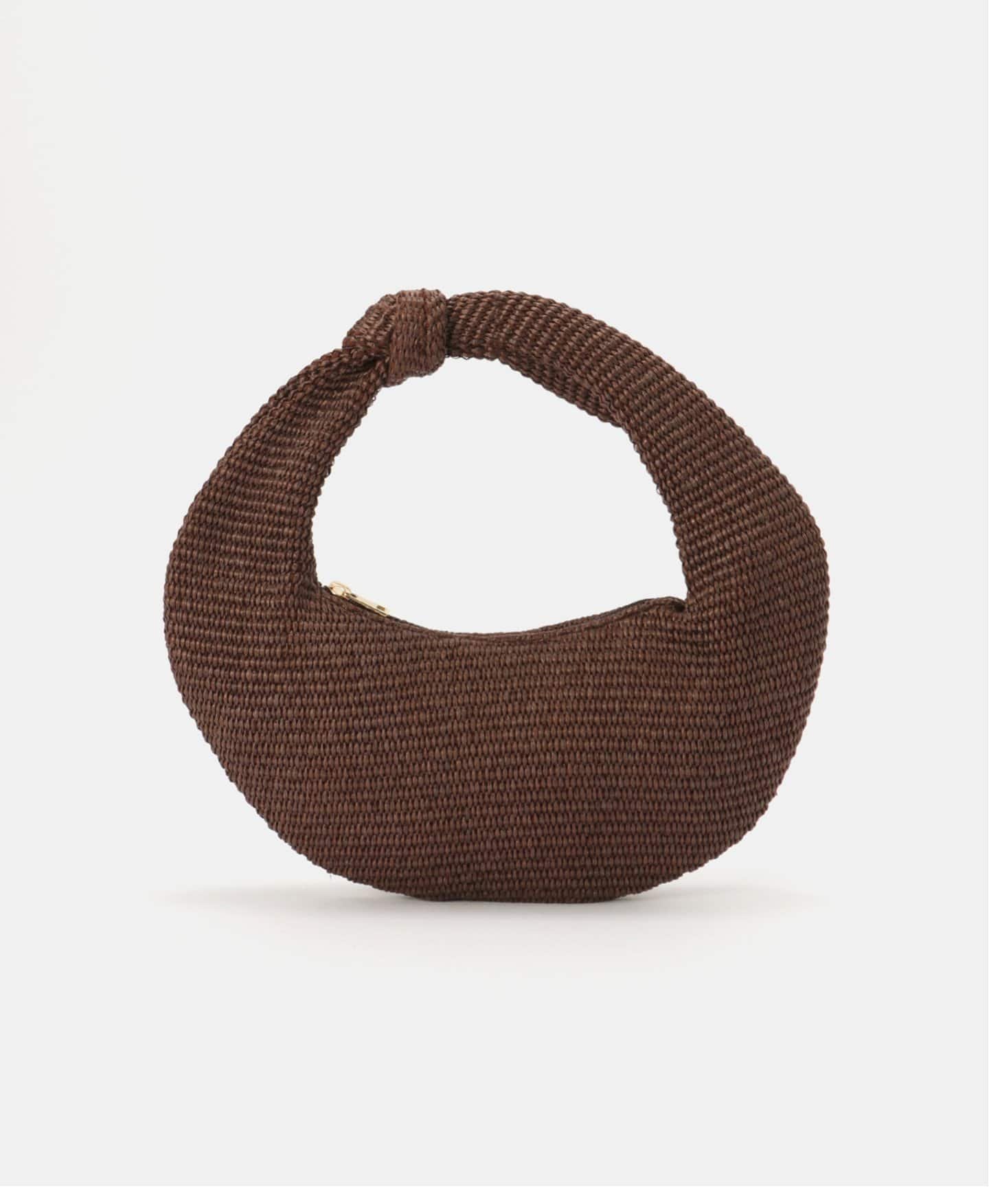 【SALE／30%OFF】JOURNAL STANDARD 【Caterina Bertini/カテリナ ベルティーニ】ラフィアハンドBAG ジャーナル スタンダード バッグ トートバッグ ブラウン ベージュ【送料無料】のサムネイル