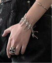 【SALE/10%OFF】NOWLE NOWLE/(M)【NOWLE】スパイキー ホーン チェーン ブレスレット チェルカ アクセサリー・腕時計 ブレスレット・...