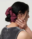 BEAUTY&YOUTH UNITED ARROWS ポリエステル シュシュ ビューティー&ユース ユナイテッドアローズ ヘアアクセサリー ヘアゴム ワインレッド ブラック グレー